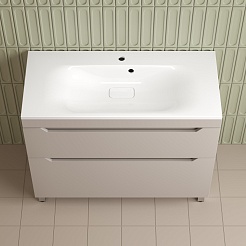 Style Line Тумба с раковиной Остин 100 крем – фотография-5